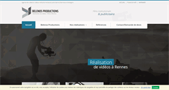 Desktop Screenshot of belenosproductions.fr